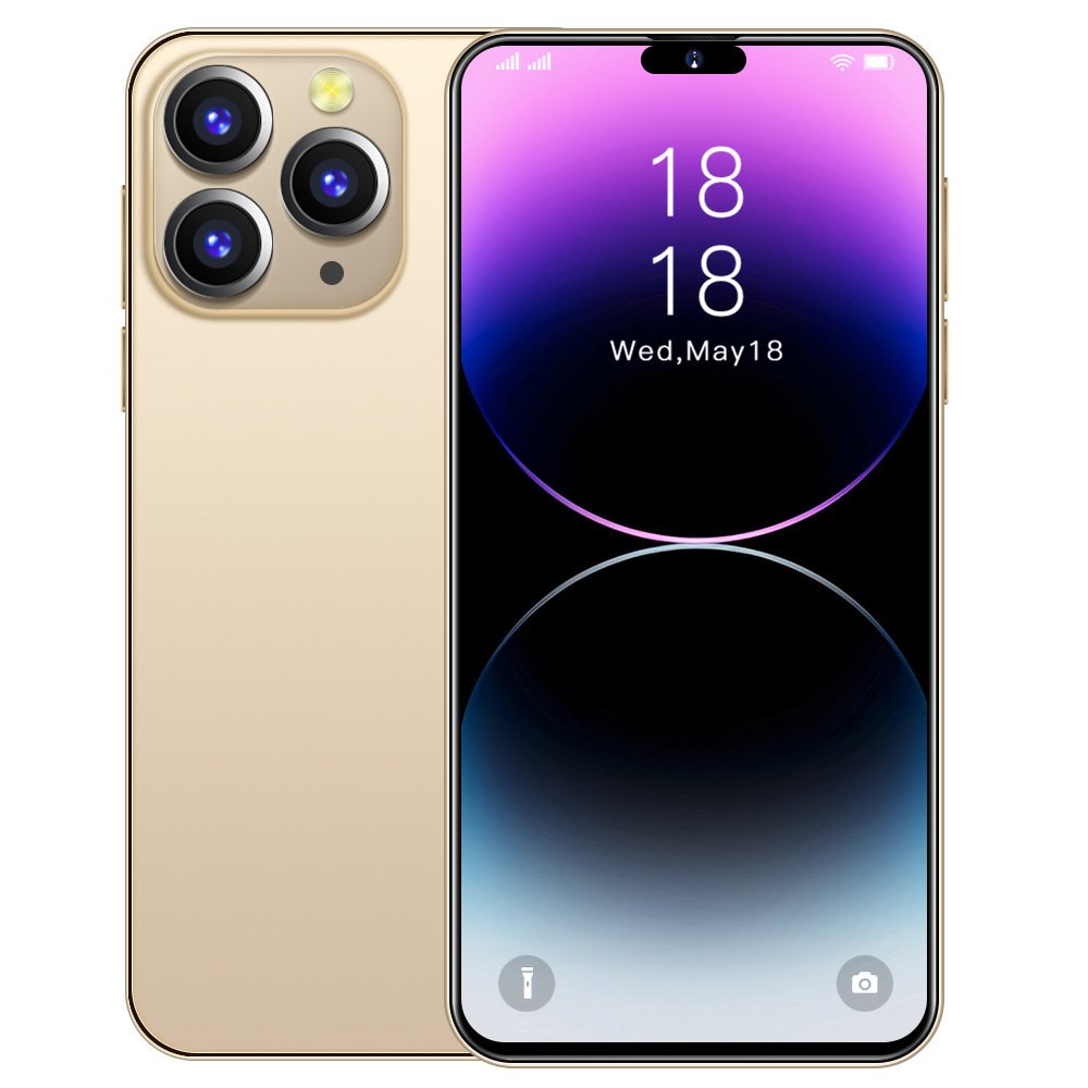 Original i15 Max Smartphone Android 7.3 inch 16GB+1024GB Google Play Store Mobile phones MTK Dual Sim 50MP+108MP Cellphones
